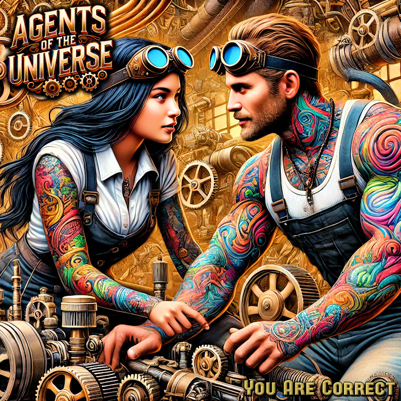  Agents of the Universe cover art