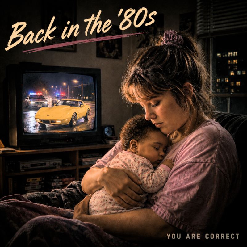 Back in the ’80s cover art