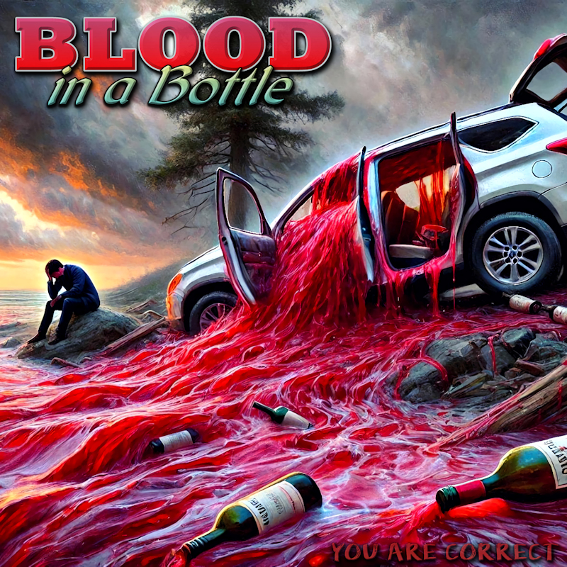  Blood in a Bottle cover art