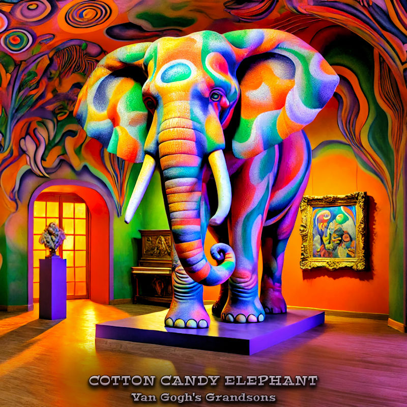  Cotton Candy Elephant cover art
