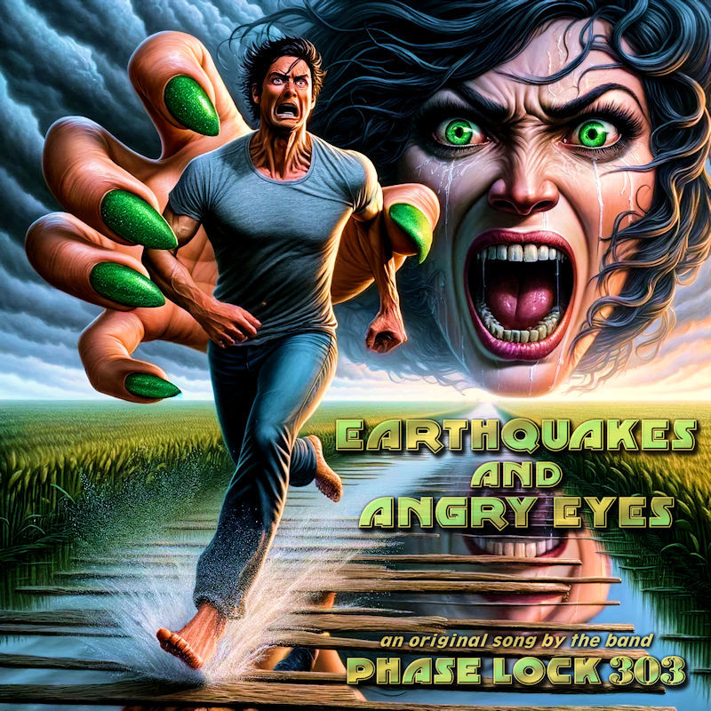  Earthquakes and Angry Eyes cover art