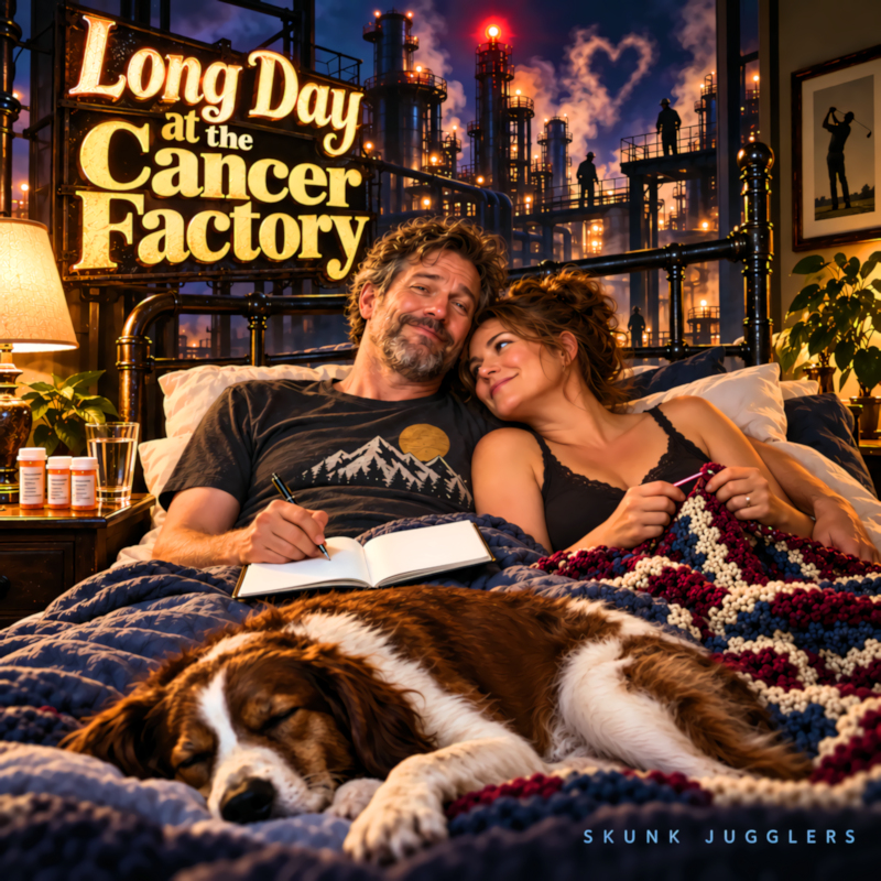 Long Day at the Cancer Factory cover art