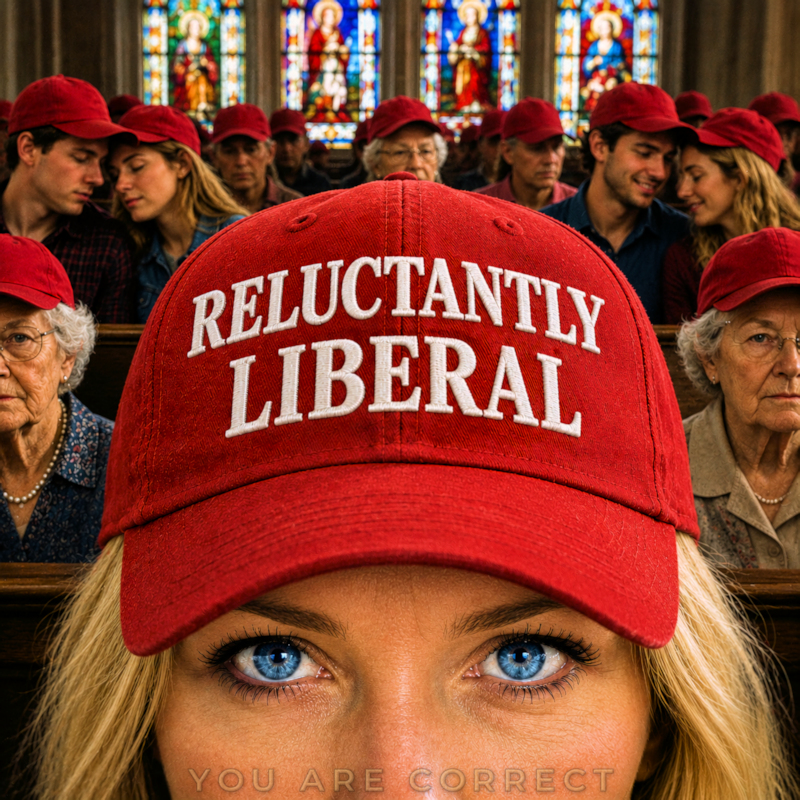 Reluctantly Liberal cover art