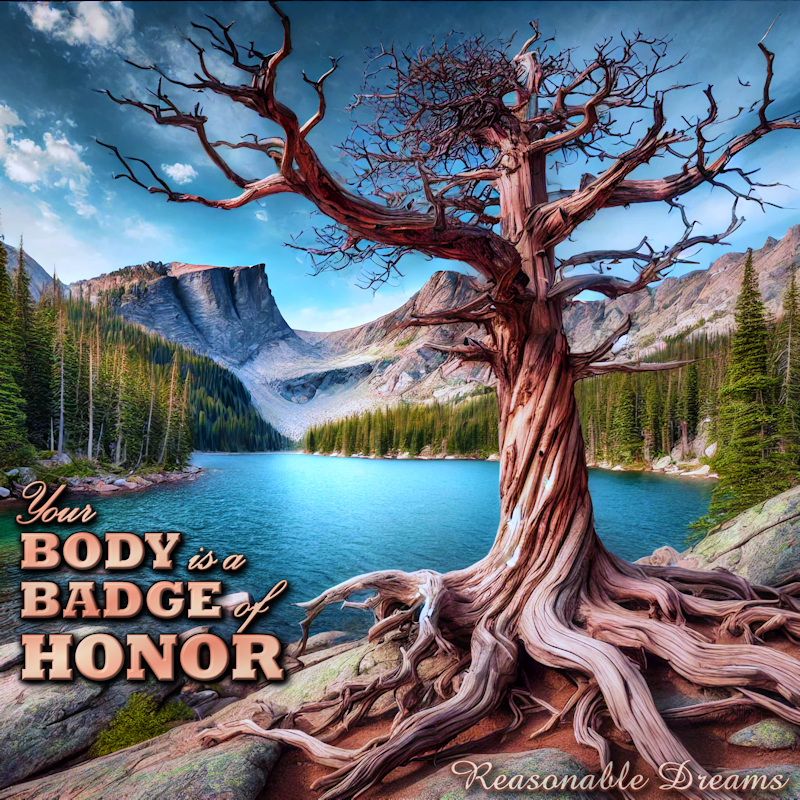  Your Body Is a Badge of Honor cover art